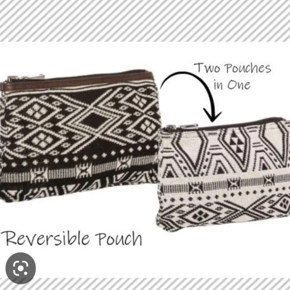 Thirty-one Reversible Pouch - Rio Weave - Picture 2 of 5